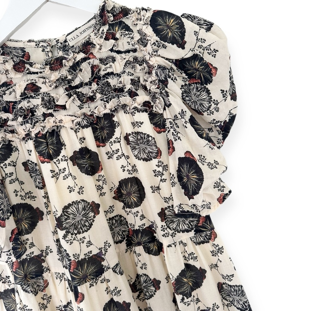 Ulla Johnson • Cassian Floral Cotton-Blend Midi Dress NWOT - Picture 12 of 15